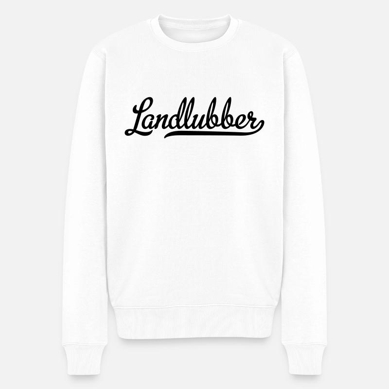 Terrien - Pull Premium bio Homme - blanc