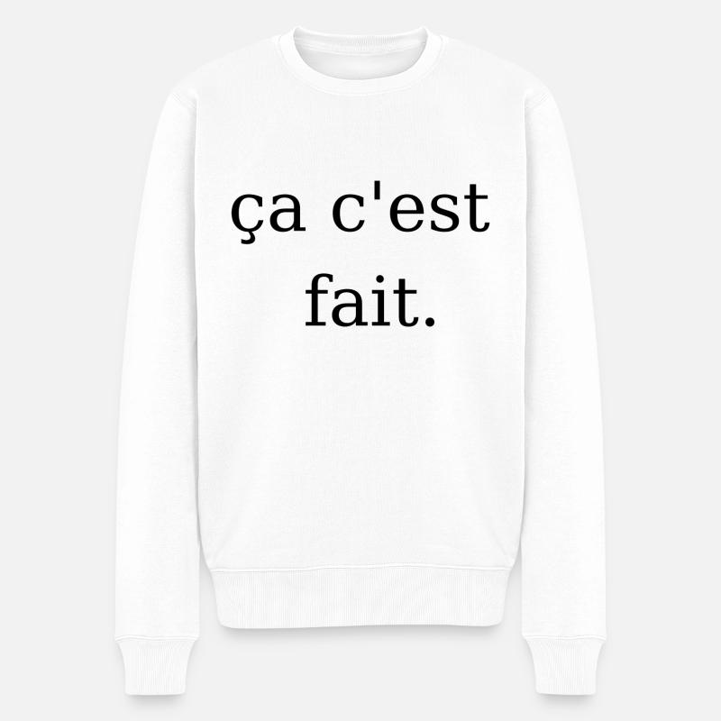 ça c'est fait - Pull Premium bio Homme - blanc