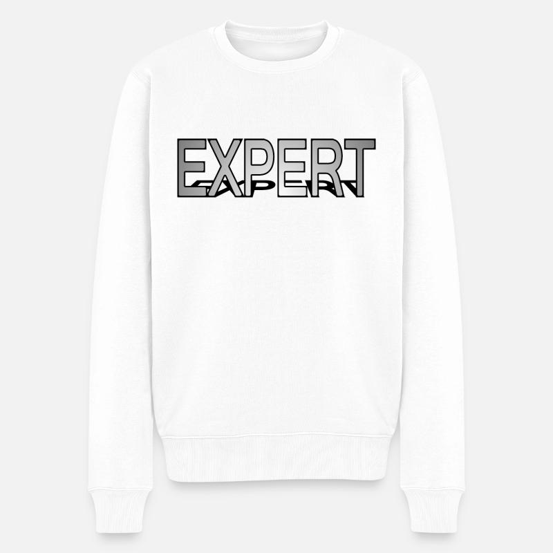Expert 3D - Pull Premium bio Homme - blanc