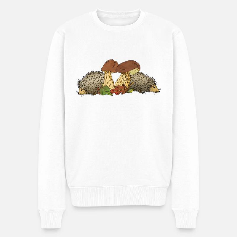 Hérissons - Pull Premium bio Homme - blanc