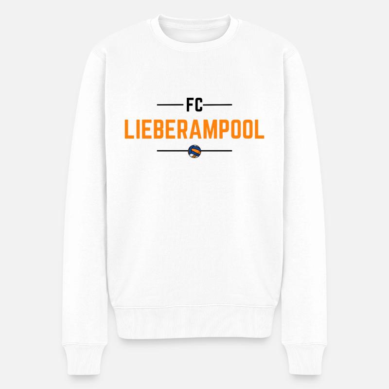 FC Lieberampool - Männer Premium Bio Pullover - Weiß