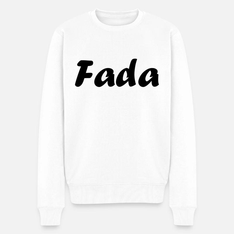 fada - Pull Premium bio Homme - blanc