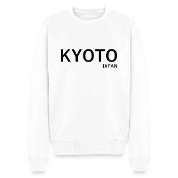 Kyoto Japon - Pull Premium bio Homme - blanc - Devant - Thijin (182cm)