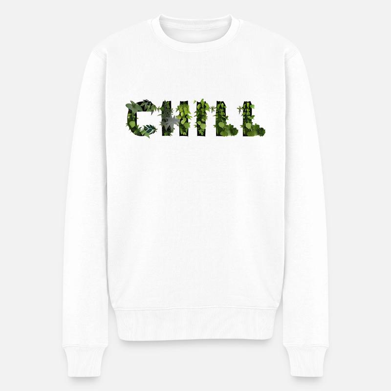 Froideur - Pull Premium bio Homme - blanc