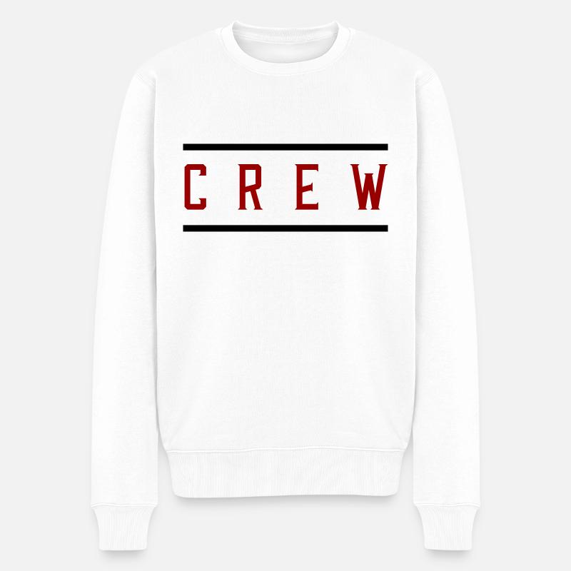 équipage - Pull Premium bio Homme - blanc