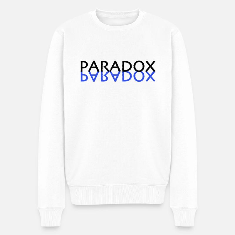 PARADOXE - Pull Premium bio Homme - blanc