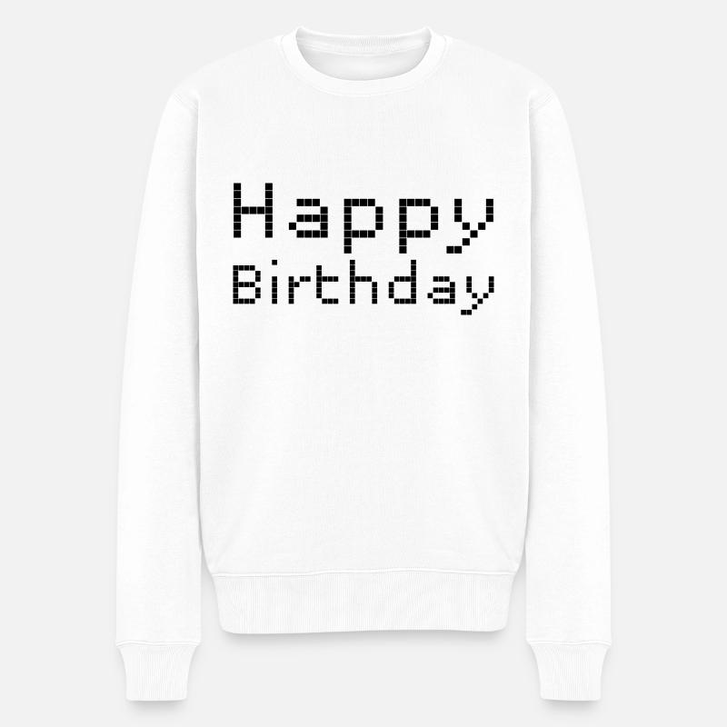 Joyeux anniversaire - Pull Premium bio Homme - blanc