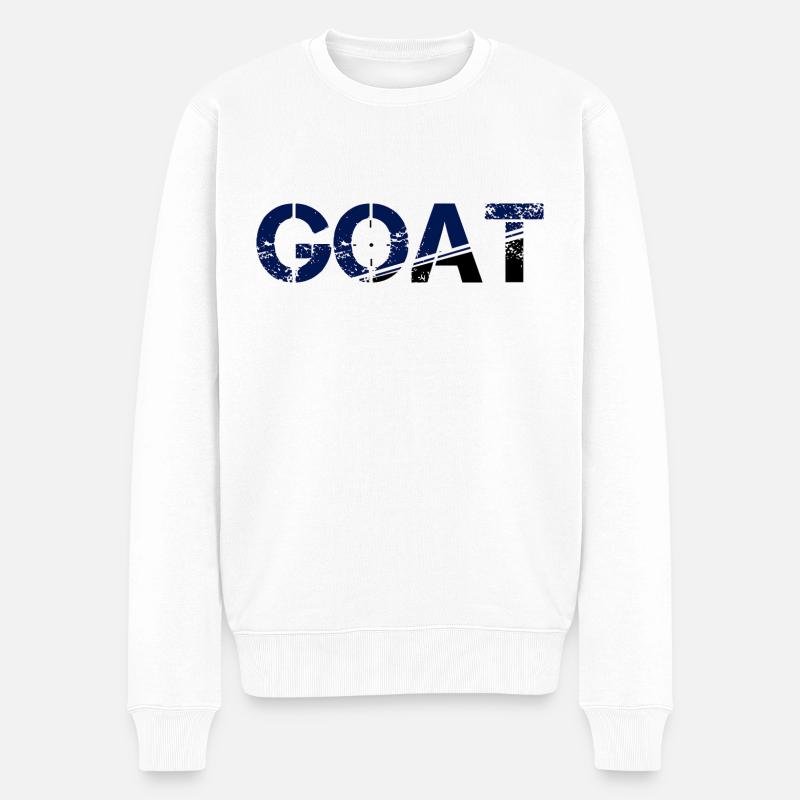 Goat - Pull Premium bio Homme - blanc