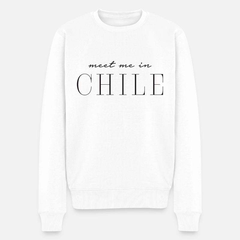 J’aime le Chili - Pull Premium bio Homme - blanc