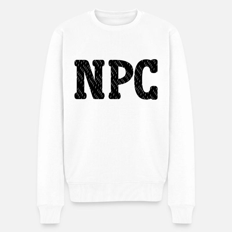 NPC - Pull Premium bio Homme - blanc