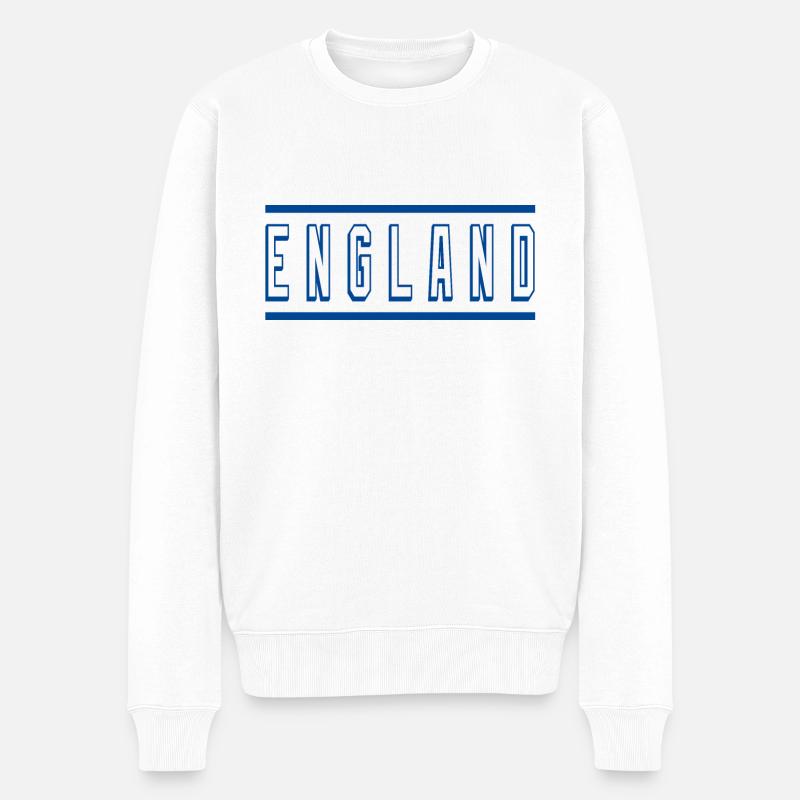Angleterre - Pull Premium bio Homme - blanc