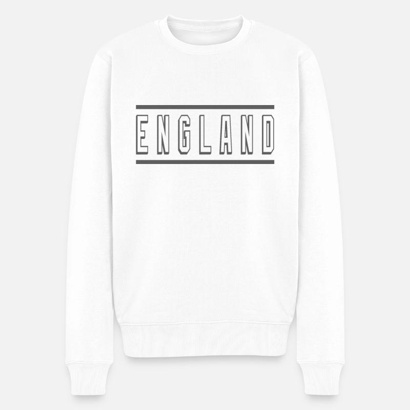 Angleterre - Pull Premium bio Homme - blanc