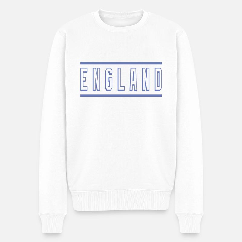 Angleterre - Pull Premium bio Homme - blanc