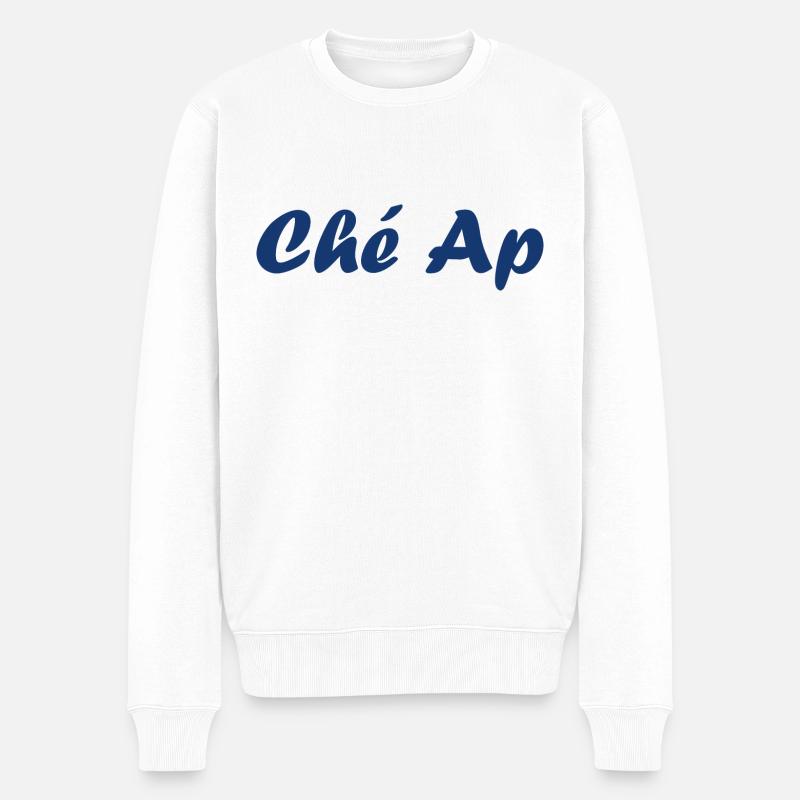 Ché ap - Pull Premium bio Homme - blanc