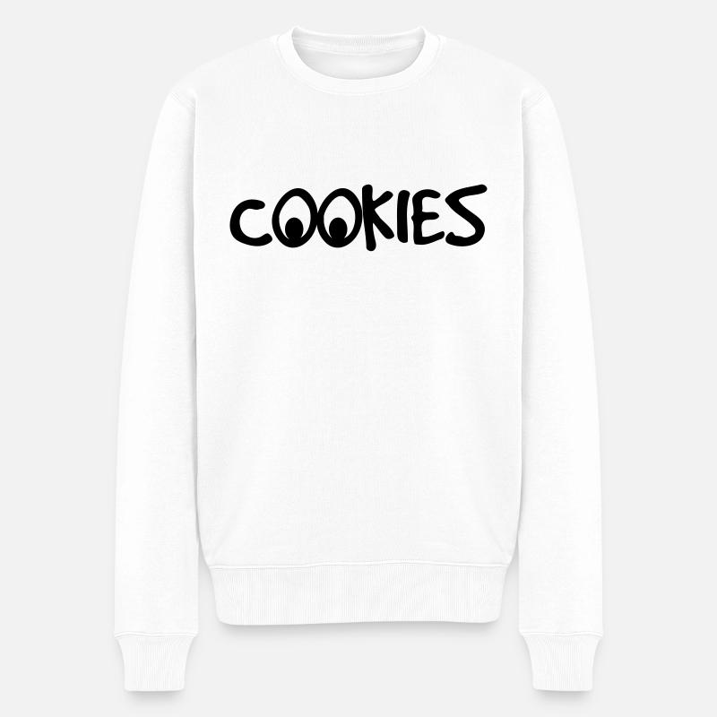 Cookies - Pull Premium bio Homme - blanc