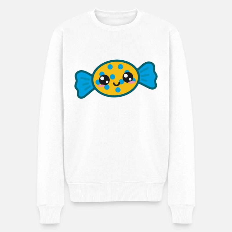 Candy Sweet Mignon Kawaii - Pull Premium bio Homme - blanc