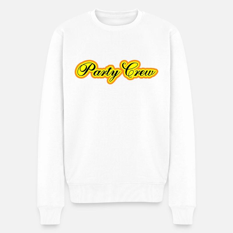 Équipe de fête - Pull Premium bio Homme - blanc