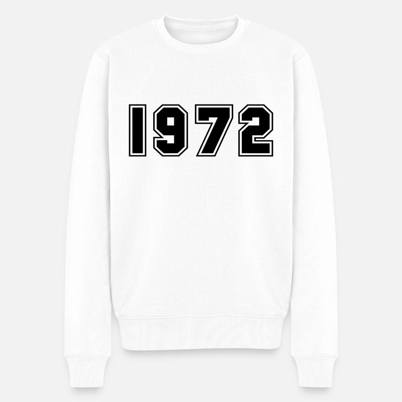 1972 - Pull Premium bio Homme - blanc
