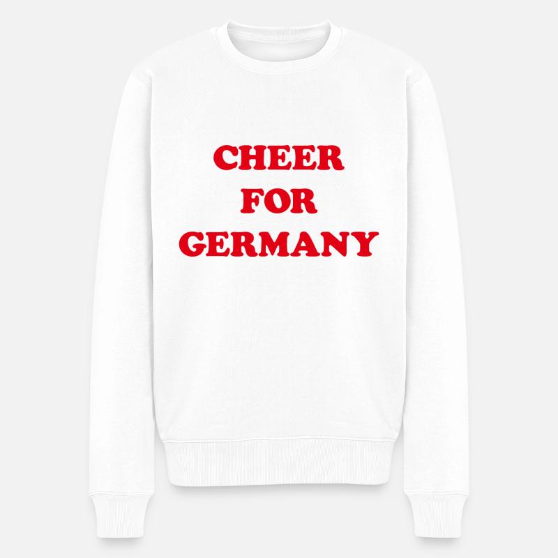 Encouragez l’Allemagne - Pull Premium bio Homme - blanc