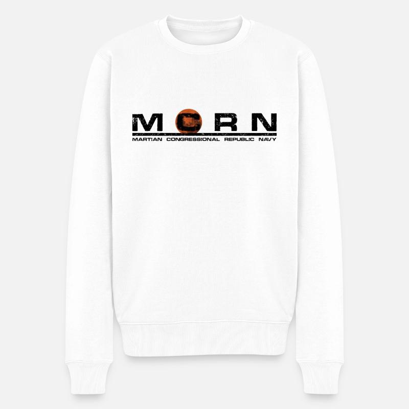 MCRN - Martian congressional republic navy - Männer Premium Bio Pullover - Weiß