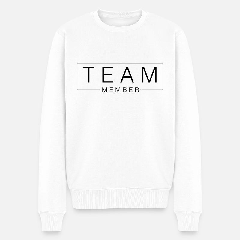 Membres de l’équipe - Pull Premium bio Homme - blanc