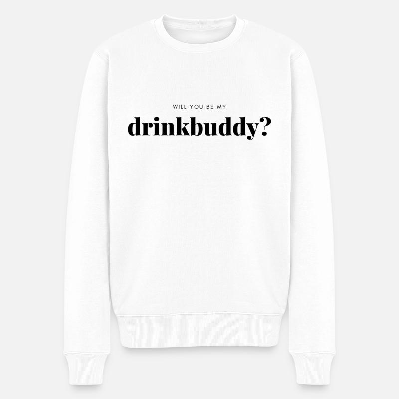 Copain de boisson - Pull Premium bio Homme - blanc