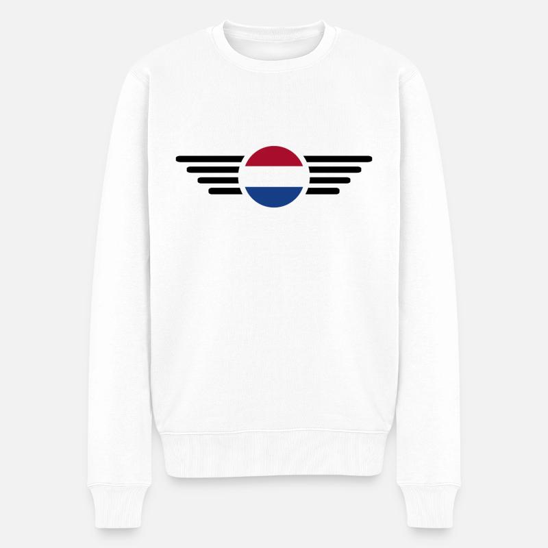 Pays-Bas Blossom Magic T-shirt - Pull Premium bio Homme - blanc
