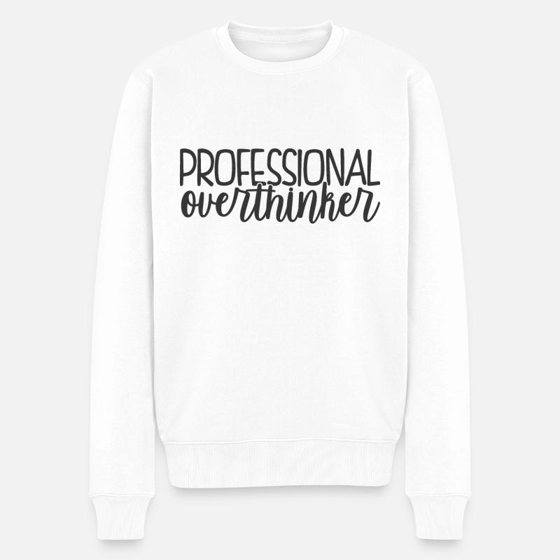 Réfléchisseur professionnel - Pull Premium bio Homme - blanc