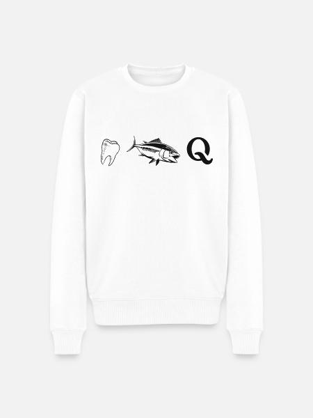 dent thon q - Pull Premium bio Homme - blanc