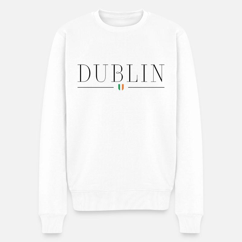 J’adore Dublin - Pull Premium bio Homme - blanc