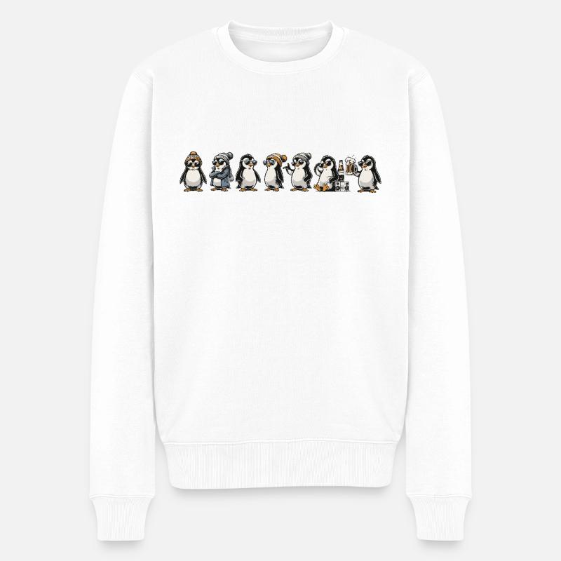 Ping frais - Pull Premium bio Homme - blanc