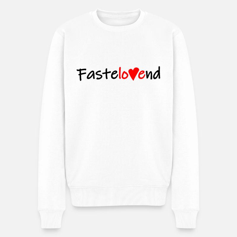 Köln Fastelovend - Männer Premium Bio Pullover - Weiß