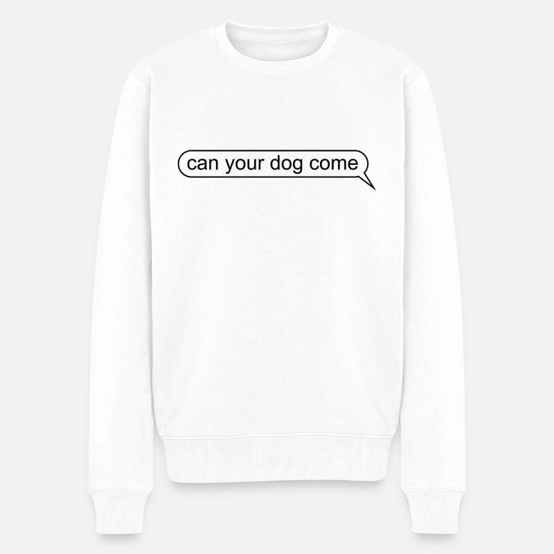 Hund Chien - Pull Premium bio Homme - blanc
