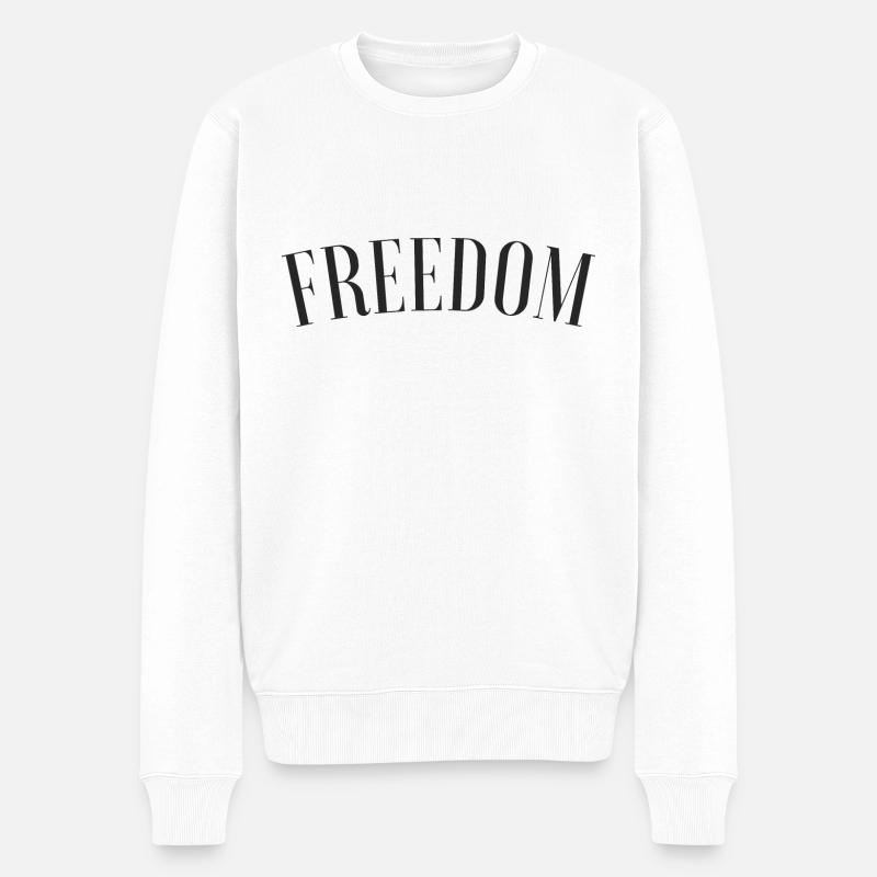 Liberté - Pull Premium bio Homme - blanc