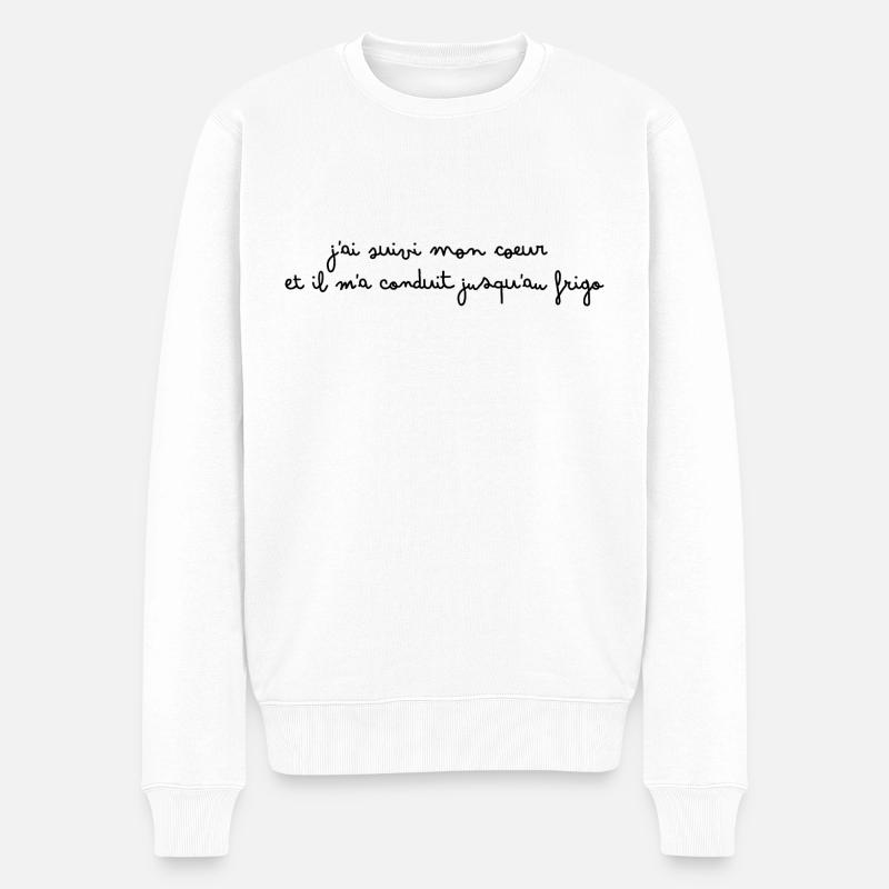 manger - Pull Premium bio Homme - blanc