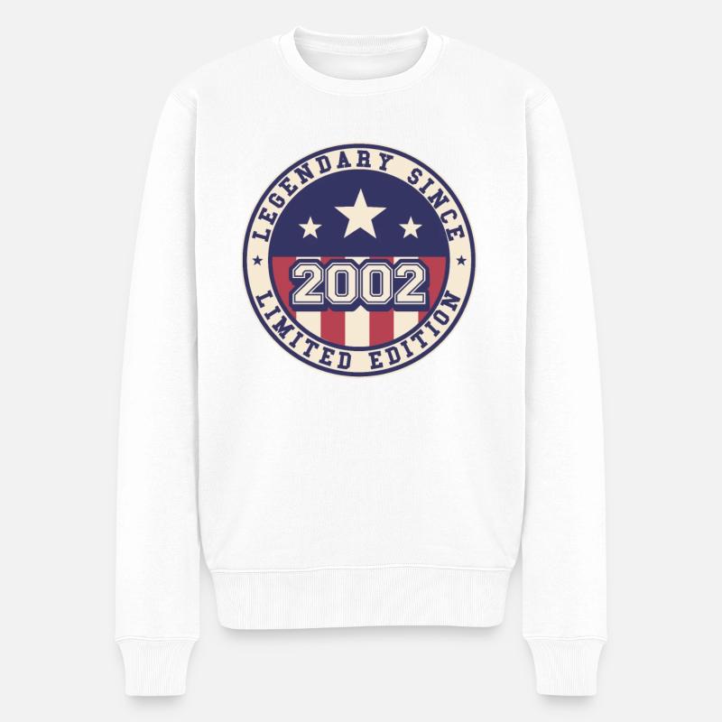 Legendary Since 2002 20e anniversaire - Pull Premium bio Homme - blanc