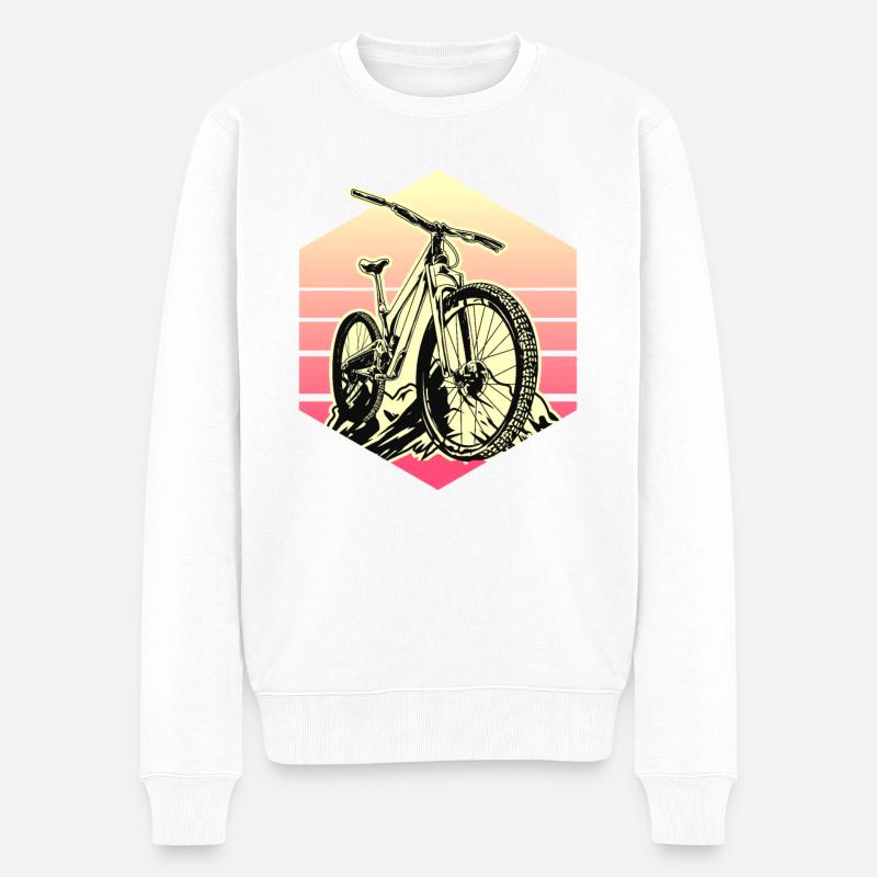 VTT VTT Descente VTT - Pull Premium bio Homme - blanc
