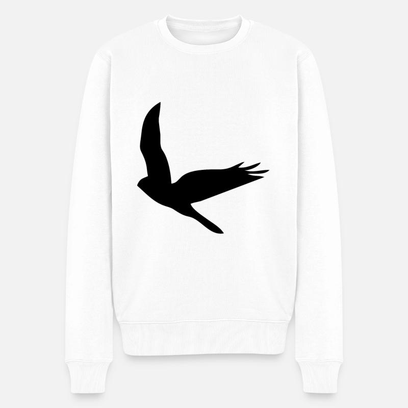 Oiseau Oiseau Oiseau Oiseaux - Pull Premium bio Homme - blanc