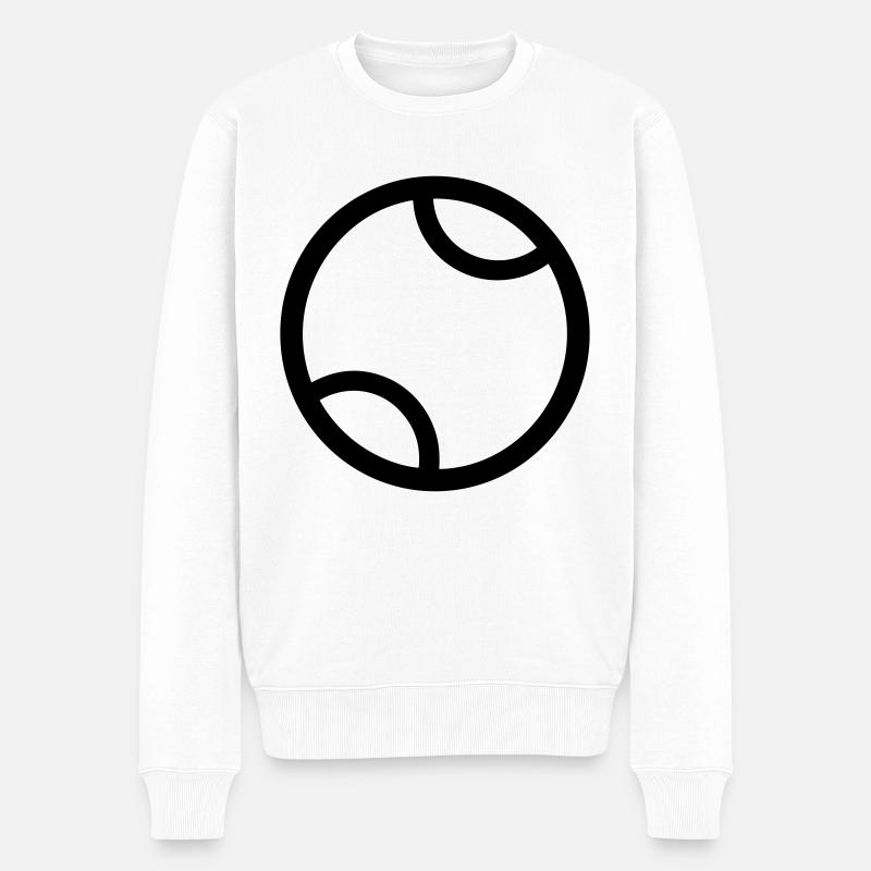 Balle de tennis - Pull Premium bio Homme - blanc