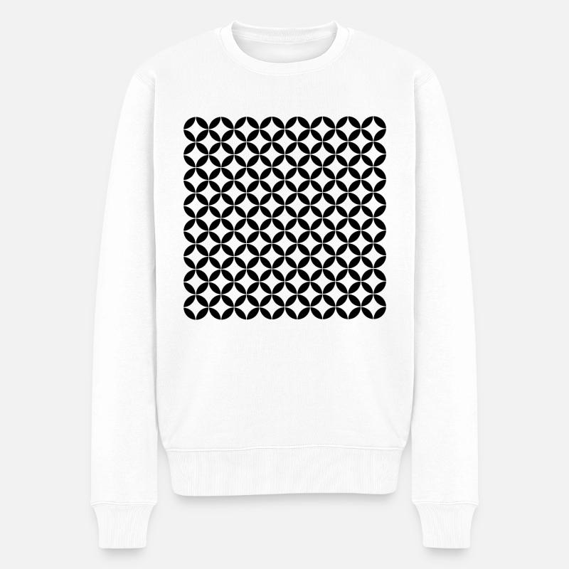 Modèle - Pull Premium bio Homme - blanc