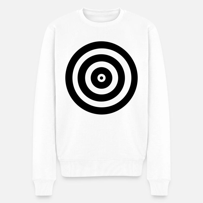 cible - Pull Premium bio Homme - blanc