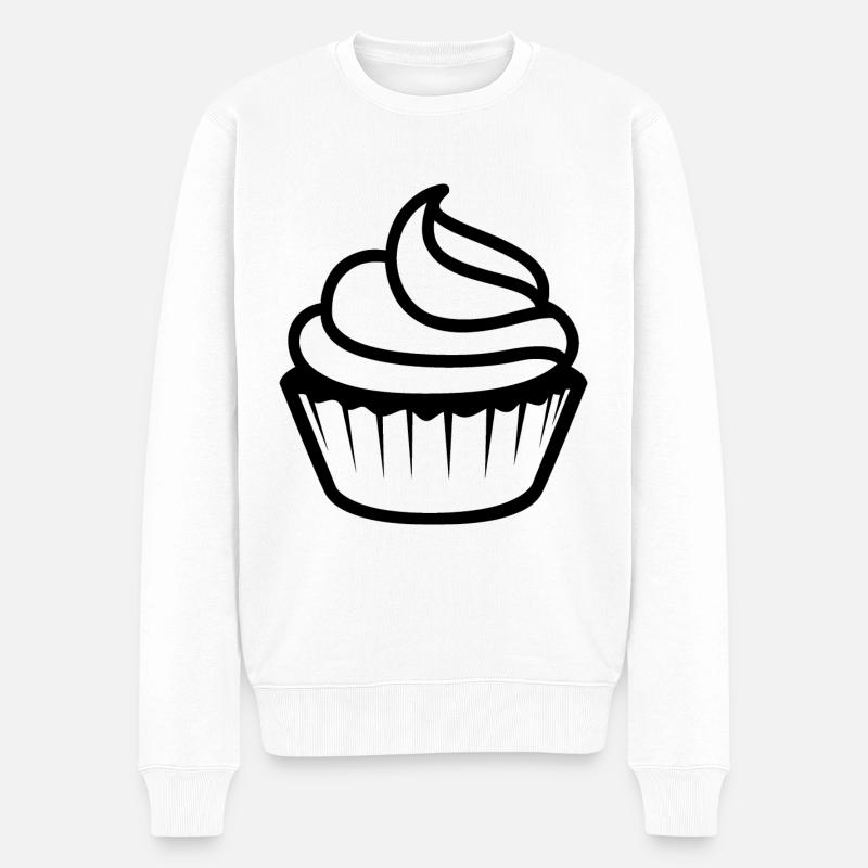 Muffin - Pull Premium bio Homme - blanc