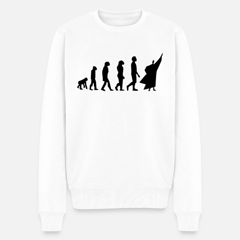 Eurythmie (« noms dansants ») - Pull Premium bio Homme - blanc