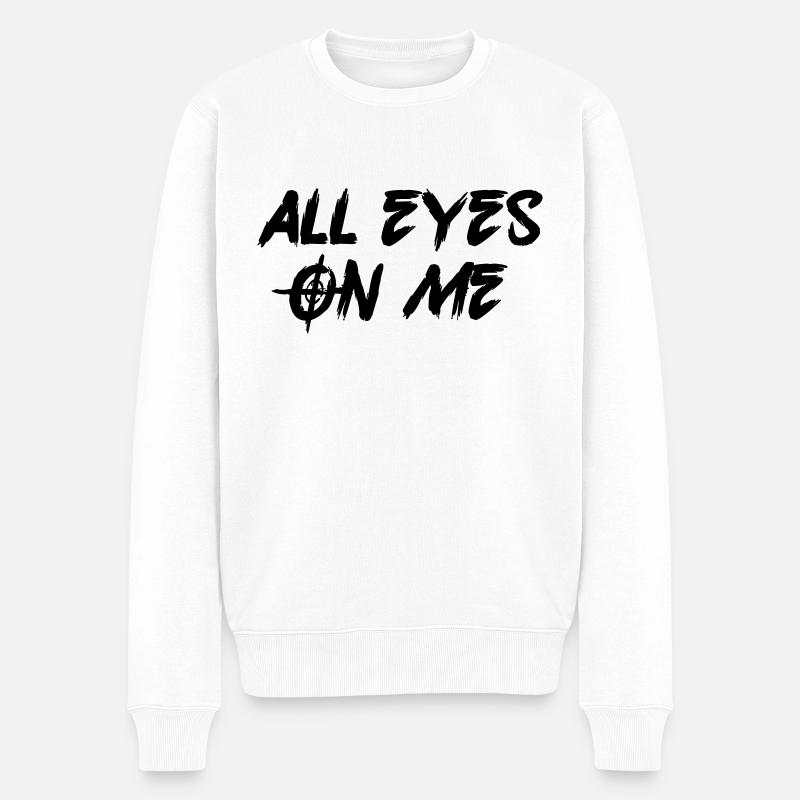 selbstbewusst Selbstbewußtsein - Männer Premium Bio Pullover - Weiß