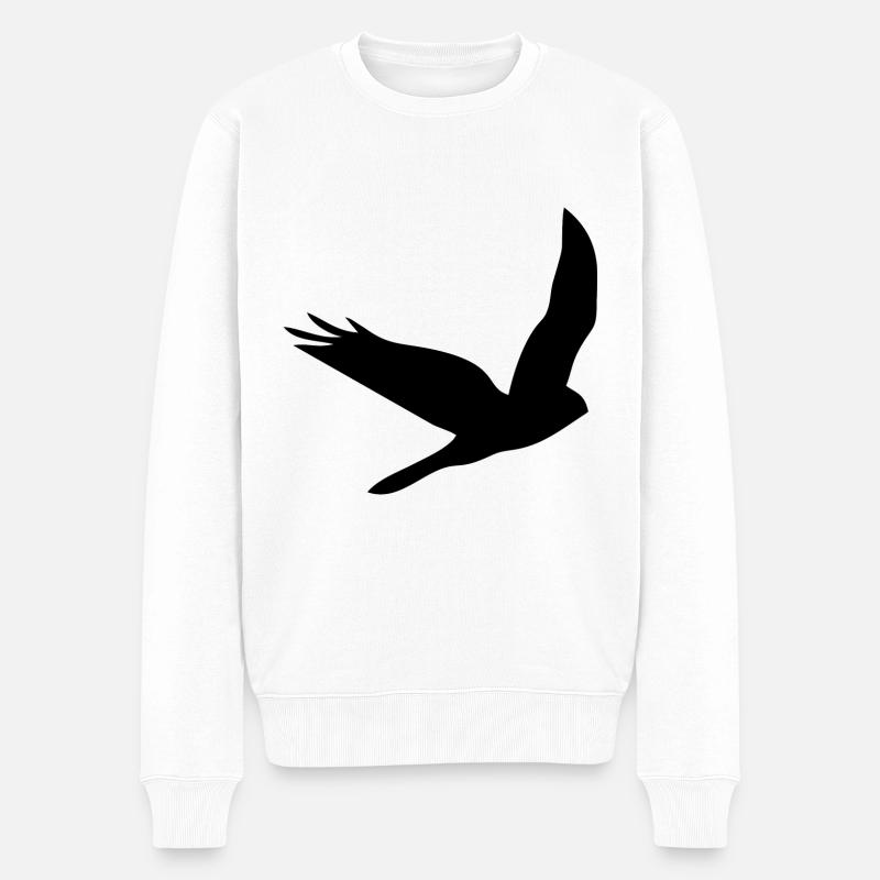 Oiseau Oiseau Oiseau Oiseaux - Pull Premium bio Homme - blanc