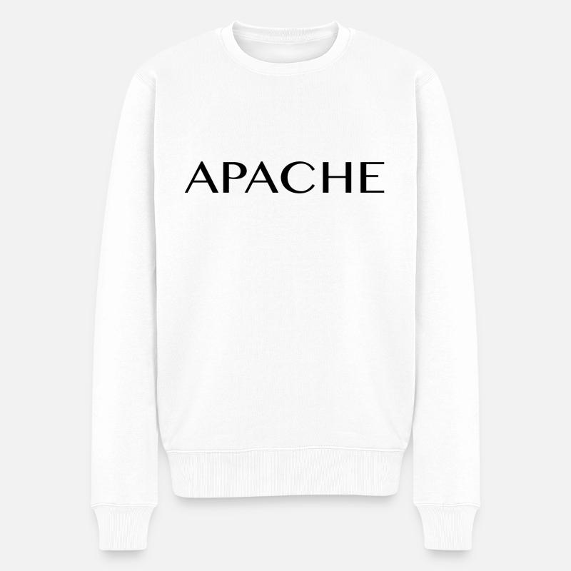 Apache - Pull Premium bio Homme - blanc