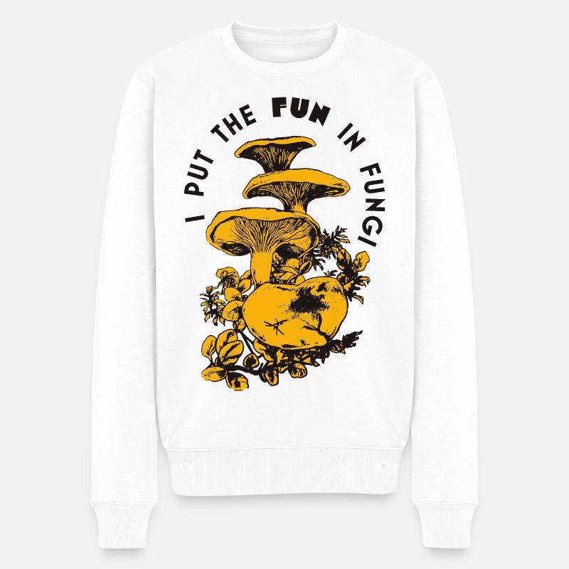 FUN (GI) - Pull Premium bio Homme - blanc