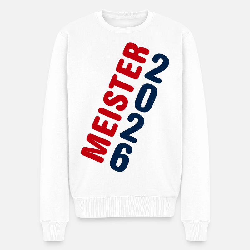 Champion 2026 Championship - Pull Premium bio Homme - blanc