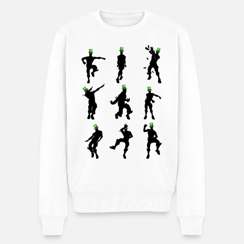 Danse de la Saint-Patrick - Pull Premium bio Homme - blanc