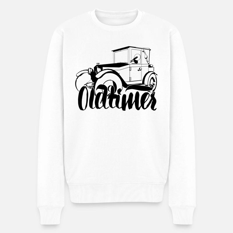 Oldtimer - Pull Premium bio Homme - blanc